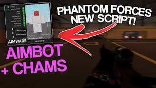 NEW Phantom Forces Script Hack GUI  AIMBOT CHAMS  WALLHACK ROBLOX PASTEBIN 2022 [upl. by Eima983]