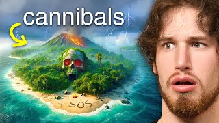 Surviving The DEADLIEST Island for 24 Hours [upl. by Aidnis]