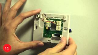 Install the Honeywell WiFi smart thermostat [upl. by Lola]