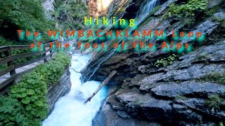 Wimbachklamm Loop  Hiking to and at the impressive gorge at the foot of the Alps [upl. by Annirak]