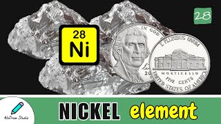 Nickel Element ✨  Periodic Table  Properties Uses amp More [upl. by Gujral788]