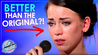 Covers BETTER Than The Original When Contestants Sing the Judges Song 😮 [upl. by Emmie]