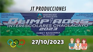 Inauguración Olimpiadas Interescolares Chaclacayo 2023  CONCURSO DE BARRA Y BAILE  1O COLEGIOS 🏆🥇 [upl. by Blumenfeld]