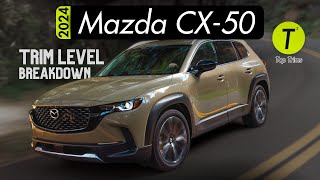 Better Than a CX5 Trim Levels Explained for 2024 Mazda CX50 [upl. by Vachill703]