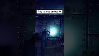 Pay to lose emote bro [upl. by Lebasiairam]