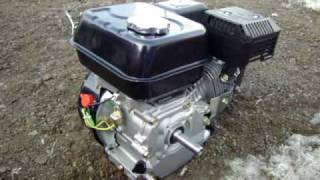 2008 PowerFist 65HP 196cc Engine Very First Start Out Of The Box [upl. by Ttevy]