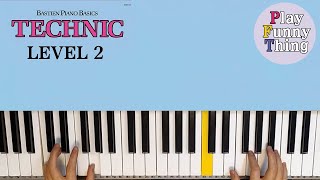 The 6th Dimension p6  Bastien Piano Basics Level 2  Technic [upl. by Henderson498]