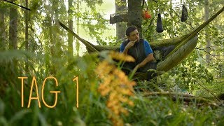 Trekking Tour mit Hängematte  Gib ihm Vollgas  Tag 1 Schwarzwald  Seensteig [upl. by Elohcan]