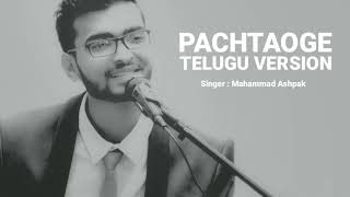 Pachtaoge song with lyrics full video telugu version 😍😍 [upl. by Aydin305]