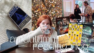 ending a reading slump with a cozy autumn day in seoul VLOG book haul review tbr [upl. by Arimas773]