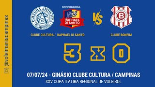 Clube Cultura  RDS 3 x 0 Bonfim  2a fase  Jogo completo [upl. by Oakleil]