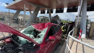 Incidente al casello autostradale di Rosignano tre morti [upl. by Katsuyama]