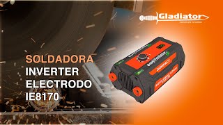 Soldadora Inverter Electrodo GLADIATOR  SKU 50394 [upl. by Ansaev]