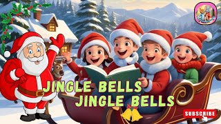 Jingle bells  Nursery Rhymes amp Kids Songs cartoon [upl. by Ferrick]