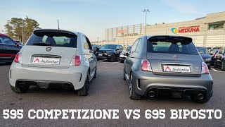 695 BIPOSTO vs 595 COMPETIZIONE  COMPARISON ITA [upl. by Wendel768]