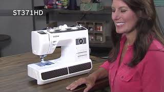 Brother ST371HD Sewing Machine Review Brother ST371HD Strong and Tough Sewing Sewing Machine [upl. by Yeltihw]