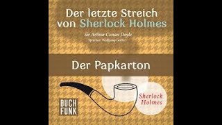 Der Pappkarton Sherlock Holmes Hörbuch [upl. by Donella703]