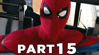 SPIDERMAN PS4 Walkthrough Gameplay Part 15  HOMECOMING STARK SUIT Marvels SpiderMan [upl. by Nyrhtak317]