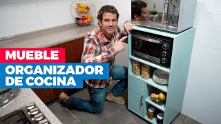 Cómo hacer un mueble organizador de cocina [upl. by Areema]