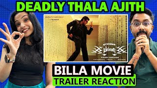 Billa Movie Trailer REACTION  Ajith Kumar  Nayanthara  Namitha [upl. by Icaj]