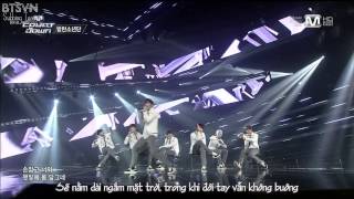 Vietsub 140410 MCountdown  Just One Day  BTSVNCOM SubTeam [upl. by Iliram]