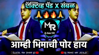 Aamhi Bhimachi Por Hay  आमंचा नादच करायचा नाय  Trending Bhim 2024  Active Pad X Sambal ◆ Dj Rohit [upl. by Richara]