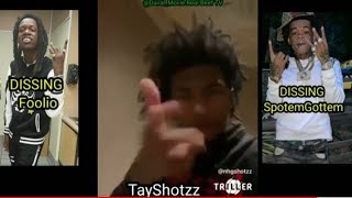 Every Person DISSED amp Mentioned In TayShotzz quotJUMPquot Snippet [upl. by Skipper875]