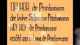 D´r Printemann  Weihnachtsversion Dieter Brink Musik amp Text [upl. by Candis712]