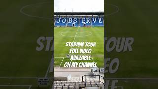 Colchester United stadium tour short football soccer goals colchester stadiumtour [upl. by Galer492]