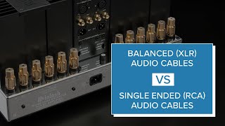 Balanced XLR Audio Cables vs Single Ended RCA Audio Cables  Whats the difference [upl. by Silas]