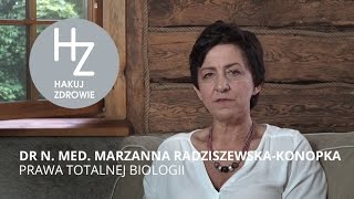 PRAWA TOTALNEJ BIOLOGII  wywiad z dr n med Marzanną Radziszewską [upl. by Ahsropal]