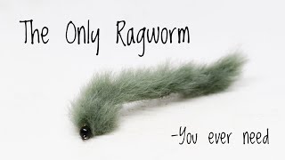 The Only RAGWORM  You ever need  Sea trout fly pattern [upl. by Havard]