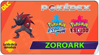 Donde y Como Capturar a Zoroark  088 Pokedex Isla de la Armadura Espada y Escudo [upl. by Akisey]