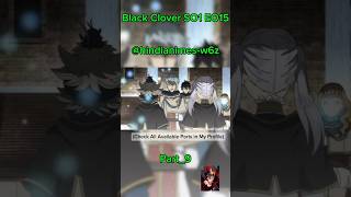 Black Clover Season 1 Episode 15 In Hindi Audio blackclover naruto anime goddragonballanimetv [upl. by Richardson]