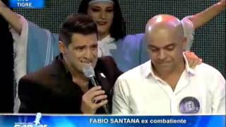 Soñando por cantar  Luciano Pereyra cantó junto Fabio Santana ex combatiente de Malvina [upl. by Aisat351]