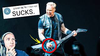 James Hetfield SUCKS at Downpicking Really [upl. by Ballinger]