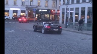 StraightPiped Porsche Carrera GT SCREAMING through Vienna [upl. by Judye]