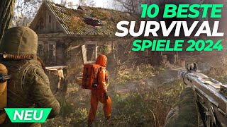 Die 10 Besten NEUEN Survival Spiele Release in 2024 [upl. by Tella]