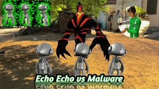 Echo Echo vs MalwareBen 10 vs MalwareBen 10 in real life part1 Omnitrixanime [upl. by Barbie]