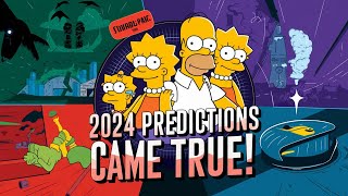 Shocking Simpsons Predictions for 2024 That Actually Happened [upl. by Ahsuat]