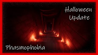 The Halloween Update is TERRIFYING  Phasmophobia  Crimson Eye [upl. by Nannah]