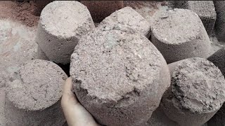 Extra soft grainy pure sand dry floor crumble😍 water pool crumble satisfying ASMR sounds [upl. by Serafina902]