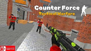 Counter Force Tactical Warfare Nintendo switch gameplay [upl. by Asenab]