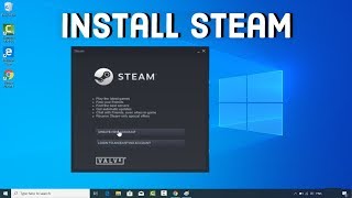 How to Install Steam on Windows 10 [upl. by Rebba]