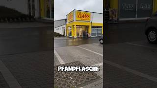 SELBSTVERSUCH Was bekomme ich für eine PFANDFLASCHE bei Netto [upl. by Calica]