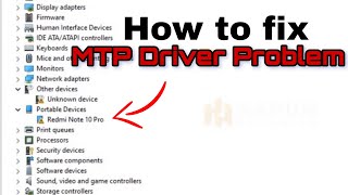 Fix MTP Usb Device Driver Problem [upl. by Nagaer445]