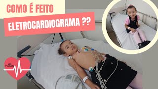 ELETROCARDIOGRAMA ECG EXAME DE ROTINA [upl. by Rohn221]