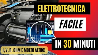 LEZIONE BASE di ELETTROTECNICA Intensità Tensione Resistenza Legge di Ohm e molto altro [upl. by Olracnaig784]