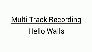 Multi Track Recording Hello Walls by Faron Young [upl. by Kinghorn594]