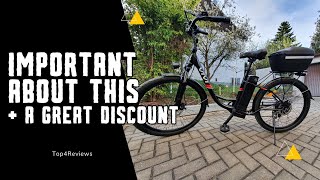 Insights about the Vivi Electric Bike 500W 26quot Ebike [upl. by Enirroc29]